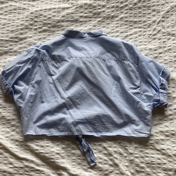 Aritzia Community Front Tie Blouse - Picture 2 of 7